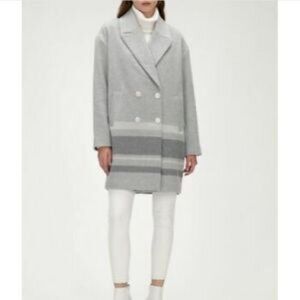 Banana Republic Women's Medium Ivory Cable Knit Cropped Sweater Size XL